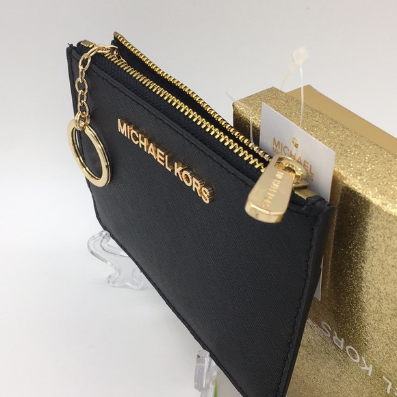 Jet Set Travel Sm TZ Coinpouch W ID Leather Black - Picture 6 of 8